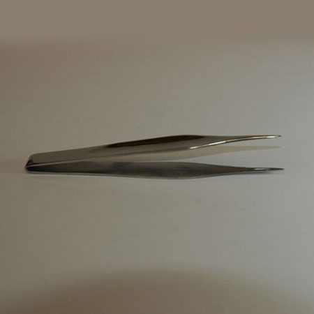 A pair of Splinter Forceps (Filchenfeld) Straight 120mm on a white surface.
