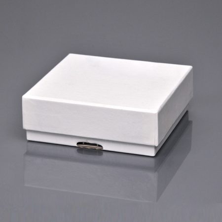 A small white waterproof-coated box.