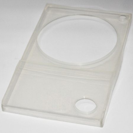 A F100 Protective Cover for non Hotplate Model, use with MS-S with a hole.