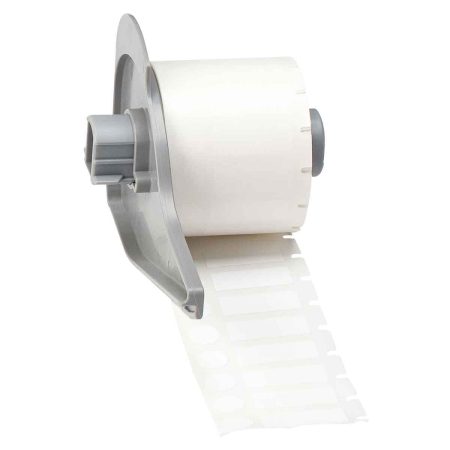 A roll of M71-98-499 labels on a white background.