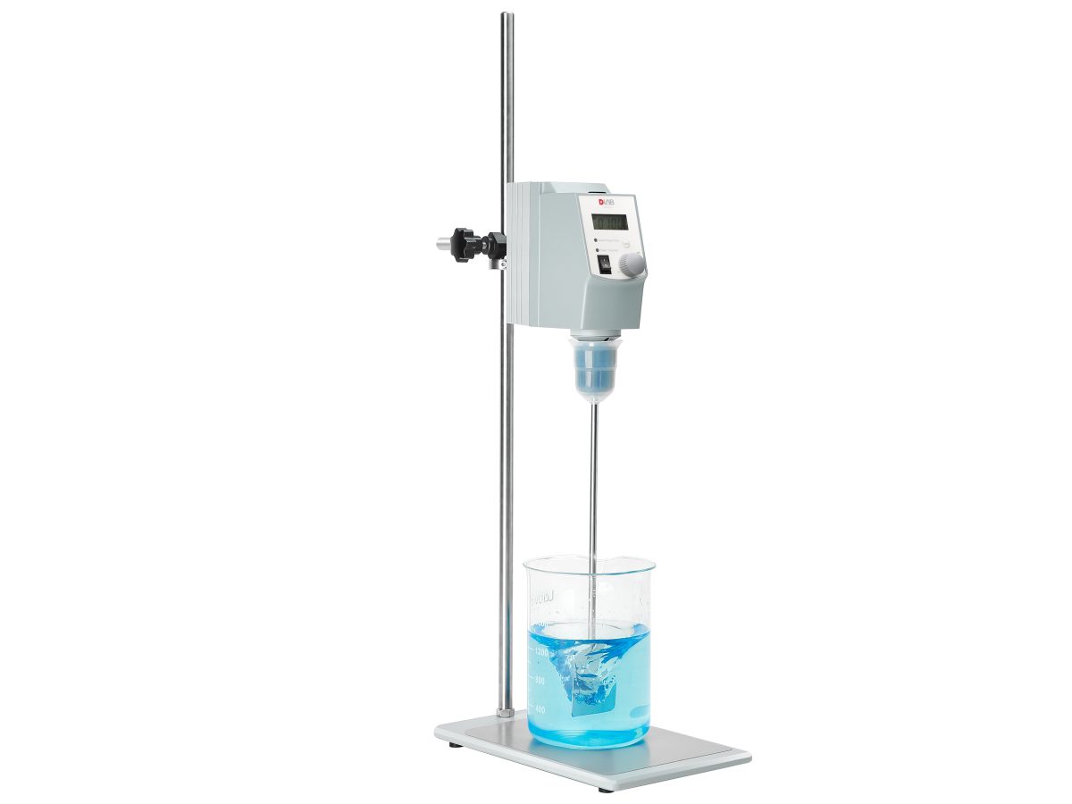 LCD Digital Enhanced Overhead Stirrer, Maximum Stirring quantity 20lt