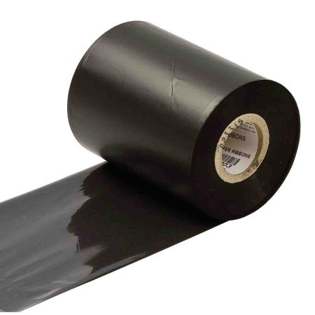 A roll of R4300 Thermal Transfer Ribbon.