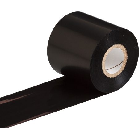 A roll of R4302 Thermal Transfer Ribbon on a white background.