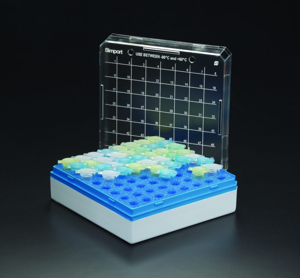 Microcentrifuge Tube Storage Box 64Place (24/Case) Buy Online at