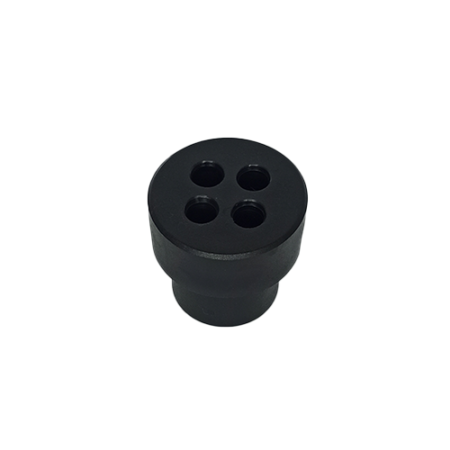 A black cylindrical object with Set of 4 Inserts 4x5ml on the top surface.