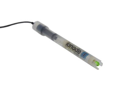 pH sensor with flat membrane, 1mt Cable, BNC Connector, (IH46)