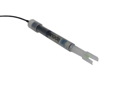 pH sensor with flat membrane, 1mt Cable, BNC Connector, (IJ46)