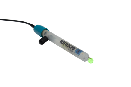 pH sensor with bullet membrane, 1mt Cable, BNC Connector, (PBFA)