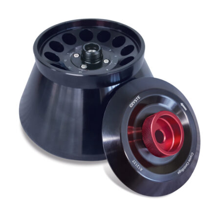 15ml x 12 fixed angle rotor (Max 12,000RPM)