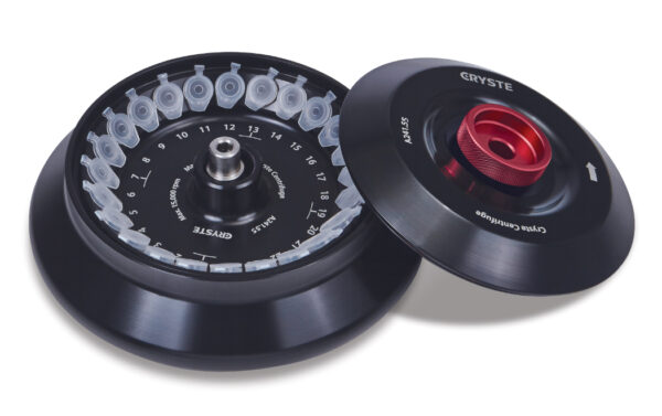 1.5-2.0ml x 24 fixed angle rotor (Max 15,000RPM)