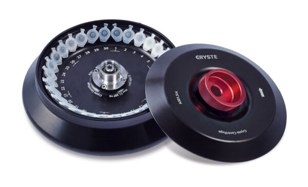 1.5-2.0ml x 30 fixed angle rotor (Max 22,000RPM in VELOSPIN 22R, 17,000RPM in VELOSPIN 17R)
