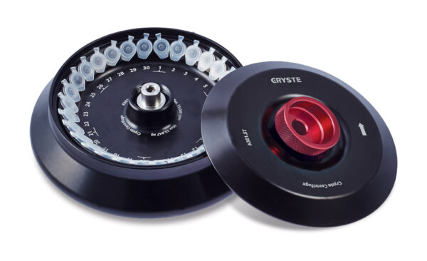 1.5-2.0ml x 30 fixed angle rotor (≤ 12,000RPM)