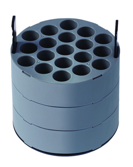 10ml x 19 Tube rack, for 750ml round bucket (1EA)