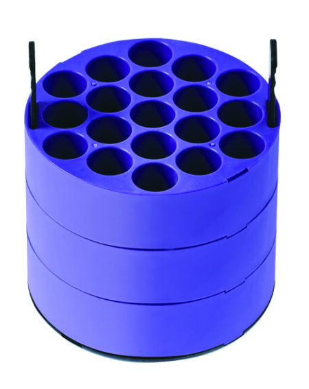 15ml x 19 Tube rack, for 750ml round bucket (1EA)