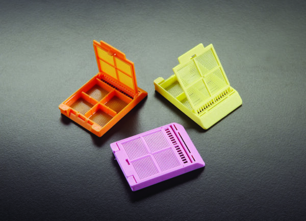 Cassette Micromesh Biopsy Orange Four Compartment (1000/Case)