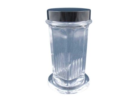 A Coplin Staining Jar Glass with Screw Cap, shown empty against a white background, resembles a classic laboratory Coplin jar commonly used for staining applications.
